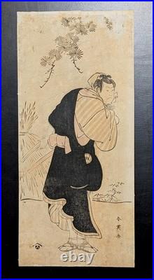Japanese Ukiyo-e Woodblock Print 5-141 Katsukawa Shunei Late 18th century