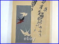 Japanese Woodblock Print Book Kusagusa vol2 Modern Kimono Original Vintage