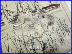 Japanese Woodblock Print Book kogyo Kachogacho Bird and Flower