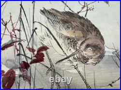 Japanese Woodblock Print Book kogyo Kachogacho Bird and Flower Japanese Woodblock Print Book kogyo Kachogacho Bird and Flower