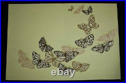 Japanese Woodblock Print Butterfly Kamisaka Sekka