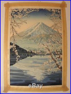 Japanese Woodblock Print By Okada Koichi