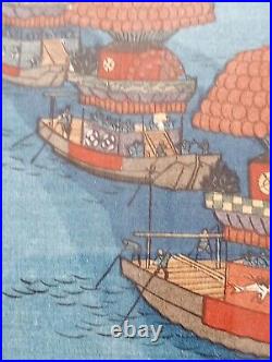Japanese Woodblock Print Famous Views of the Sixty-Odd Provinces by Hiroshige