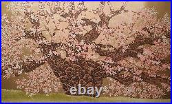 Japanese Woodblock Print Hajime Namiki Mountain Cherry Blossom at Kougenji