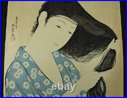 Japanese Woodblock Print Hashiguchi Goyo