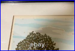 Japanese Woodblock Print Kodaiji Zen Buddhist Temple Kyoto Frame Ido Masao