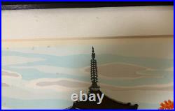 Japanese Woodblock Print Kodaiji Zen Buddhist Temple Kyoto Frame Ido Masao