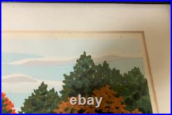 Japanese Woodblock Print Kodaiji Zen Buddhist Temple Kyoto Frame Ido Masao