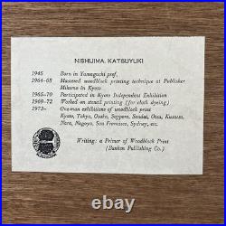 Japanese Woodblock Print Nishijima Katsuyuki Kiso Kaido Kutsukake