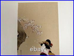 Japanese Woodblock Print Shunko-sobi-zu Katsushika Hokutai Ukiyo-e Ha Gashu