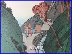 Japanese Woodblock Print Ukiyo-e Shin Hanga Vintage Antique Rare Hiroshige