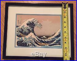 Japanese Woodblock Print Ukiyoe The Great Wave off Kanagawa Hokusai Katsushika