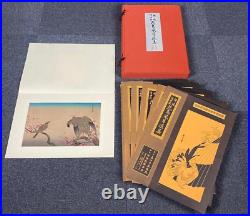 Japanese ukiyoe woodblock print Kacho Fugetsu Collection Set of 24