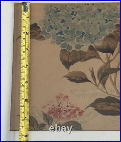 Japanese woodblock print Ukiyoe 1920s A frothy Poppy by Hoitsu