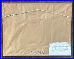 Japanese woodblock print Ukiyoe 1920s A frothy Poppy by Hoitsu