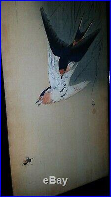 Japanischer-Farbholzschnitt- Old Japanese Woodblock print Ohara Koson (Shoson)