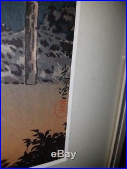 Japanischer-Farbholzschnitt- Old Japanese woodblock print Tsuchiya Koitsu Nr. 2