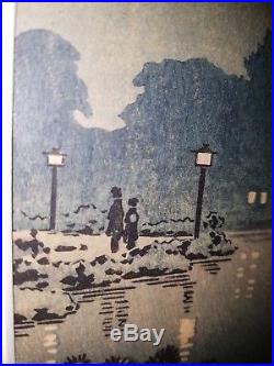 Japanischer-Farbholzschnitt- Old Japanese woodblock print Tsuchiya Koitsu Nr. 2