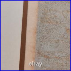 Joichi Hoshi Red Tree Woodblock Print 1974 Signed/Numbered 79/99 Kato Tokyo