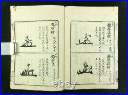 KAO Japanese Woodblock Print 10 Books Set Monogram Signature Edo-Meiji b597