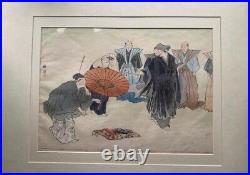 KOGYO Tsukioka Japanese Woodblock Print Original