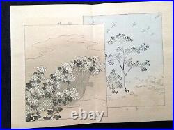 KORIN style KIMONO pattern collection Woodcut album Woodblockprint Book Japan #1