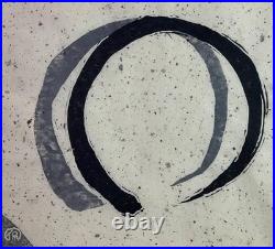 Kan Kozaki Japanese Woodblock Print Signed Stamped Framed 63/100