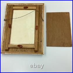 Kaoru Kawano (1916-1965) Framed Woodblock Print Dream Excellent Condition