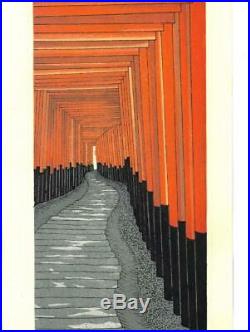 Kato Teruhide #033 Senbon Torii Japanese Traditional Woodblock Print