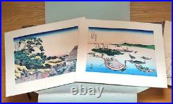 Katsushika Hokusai 36 Views of Mount Fuji Woodblock Print Collection Book