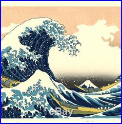Katsushika Hokusai The Great Wave off Kanagawa Japanese Woodblock Print