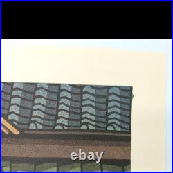 Katsuyuki Nishijima Woodblock Print Yatsudoki Signed