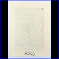 Katsuyuki Nishijima Woodblock Print Yatsudoki Signed