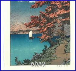 Kawase Hasui #HKS-13 Nikko Chuzenji ko Japanese Traditional Woodblock Print