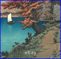Kawase Hasui #HKS-13 Nikko Chuzenji ko Japanese Traditional Woodblock Print