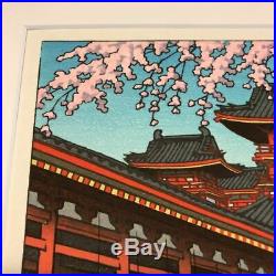 Kawase Hasui Japanese Woodblock print Ukiyo-e Ukiyoe Rare Vintage Collector