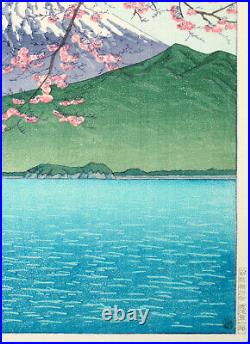 Kawase Hasui Mt. Fuji from Kisho Watanabe Japanese Woodblock Print