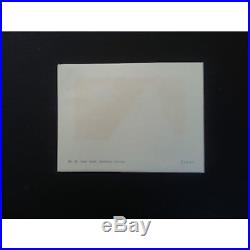 Kiyoshi Sait (green abstract) boxed set 12 woodblock printed cards'50s INV1910
