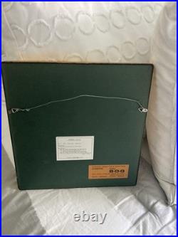 Kunio Kaneko Japanese Woodblock Print White Tree Pencil Signed 1988 Signed