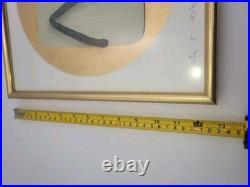 Kunio Kaneko (Japanese b. 1949), Geta 5, Woodblock Print, Framed Signed 25/95