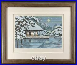 Masao Ido The Moon of Yubikan ORIGINAL WOODBLOCK PRINT 2001 80/350