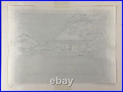 Masao Ido The Moon of Yubikan ORIGINAL WOODBLOCK PRINT 2001 80/350