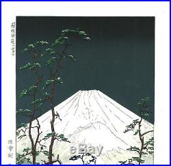 Okada Koichi P5 Hakonekaido no Fuji Japanese Traditional Woodblock Print