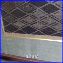 Okiie Hashimoto Kasuga Ryoanji Garden 1966 Large Format woodblock print