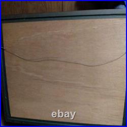 Okiie Hashimoto Kasuga Ryoanji Garden 1966 Large Format woodblock print