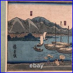 Original 19th C Utagawa Hiroshige Woodblock Print