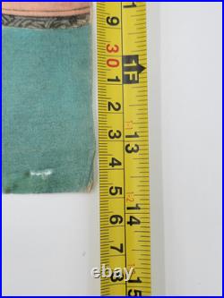 Original 19th C Utagawa Kunisada II Japanese Woodblock Print Interior Scene