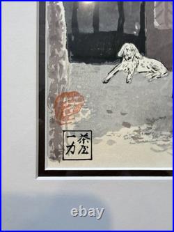 Original Japanese Woodblock Print Maiko Sanzo Wada 1883-1967 Original Japanese Woodblock Print Maiko Sanzo Wada 1883-1967