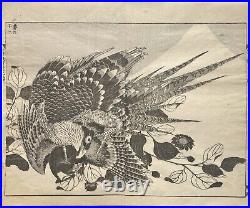 Original Katsushika Hokusai, Ukiyo-e Art, Antique Japanese Woodblock Print