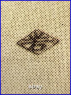 RARE Kitagawa Utamaro'Takigawa Ogi' Japanese Woodblock Style Print Framed by KH